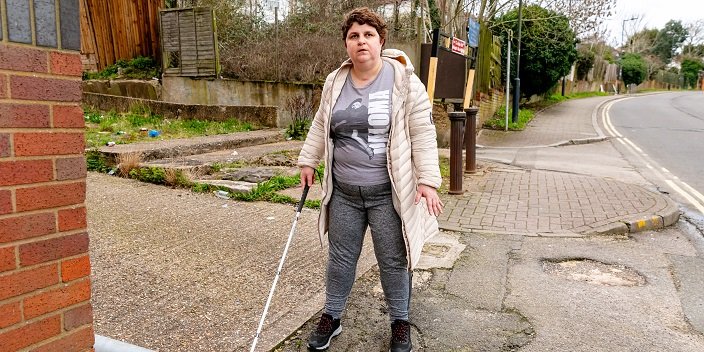 Image of Charmaine from our Interactive Map #OutOfSight Vision Rehabilitation Campaign