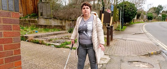 Image of Charmaine from our Interactive Map #OutOfSight Vision Rehabilitation Campaign
