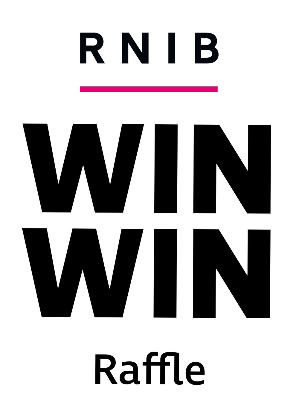 RNIB WIN WIN Raffle logo